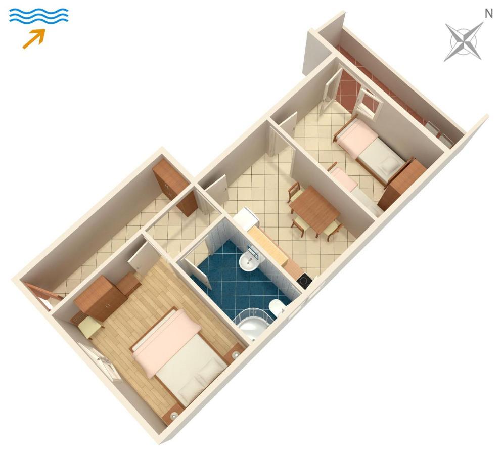 Apartments By The Sea Arbanija, Ciovo - 1085 트로기르 외부 사진